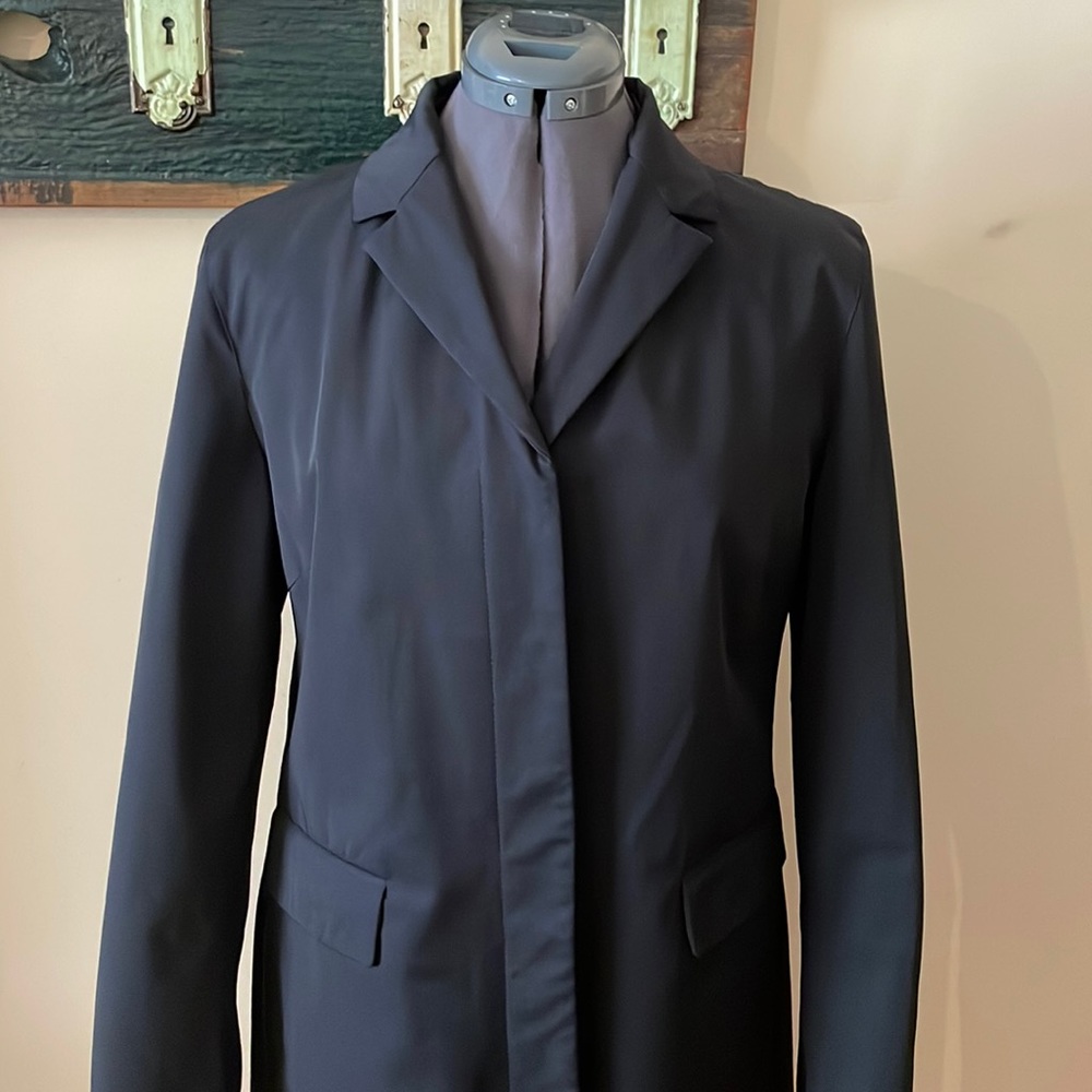 GAP Black Nylon Dress Coat Size Large - Picture 3 of 15
